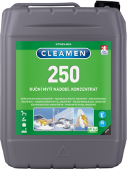 Mycí prostředek na ruční mytí nádobí CLEAMEN 250 koncentrát 5 l