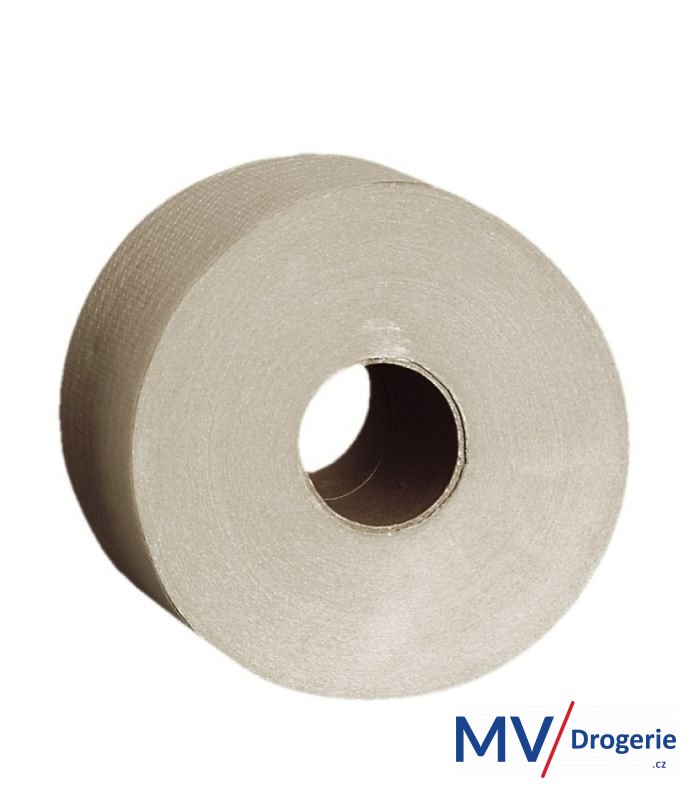 Toaletní papír jednovrstvý, ECONOMY, 28 cm, 350 m, 6 rolí/balení