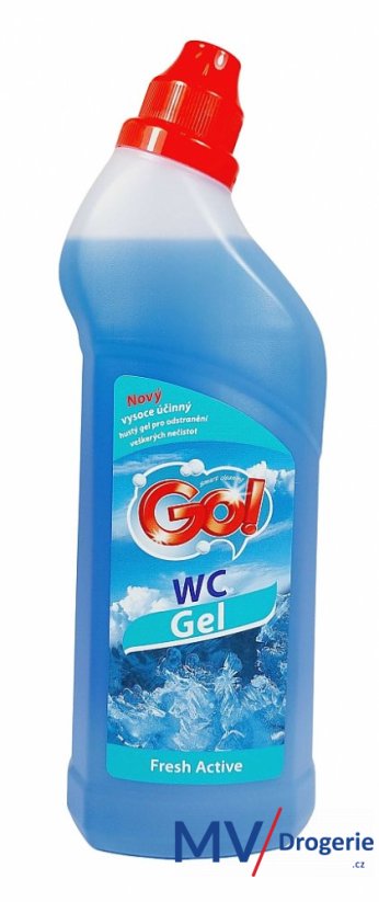 WC gel Go! fresh active oceán 750 ml
