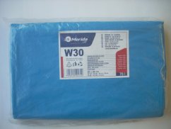 Sáčky na odpadky LDPE 30 mi, 60x90cm, 70 l, modré, 50 ks/balení