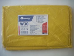 Vrecká na odpadky LDPE 30 mi, 60x90cm, 70 l, žlté 50 ks/balenie