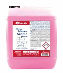 Prostředek na koupelny Merida NANO SANITIN Plus 10 l