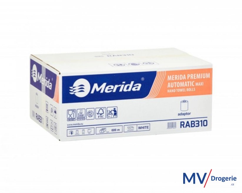 Papierové uteráky v roliach s adaptérom trojvrstvové MAXI AUTOMATIC, 6 roliek/bal