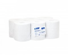Papírové ručníky v rolích dvouvrstvé MERIDA OPTIMUM MAXI, délka 150 m, 6 rolí/balení