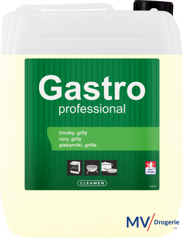 Prostředek na připáleniny z trub a grilů CLEAMEN Gastro Professional 5,5 kg