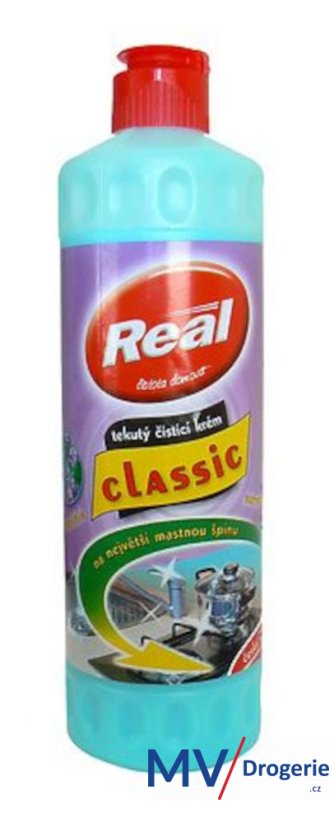 Tekutý písek čistící Real Classic 600 g