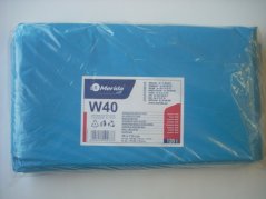 Vrecia na odpad LDPE, 38 mi, 70x110 cm, 120 l, modré 50 ks/balenie