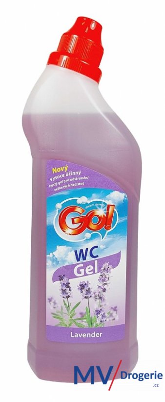 WC gel Go! levandule 750 ml