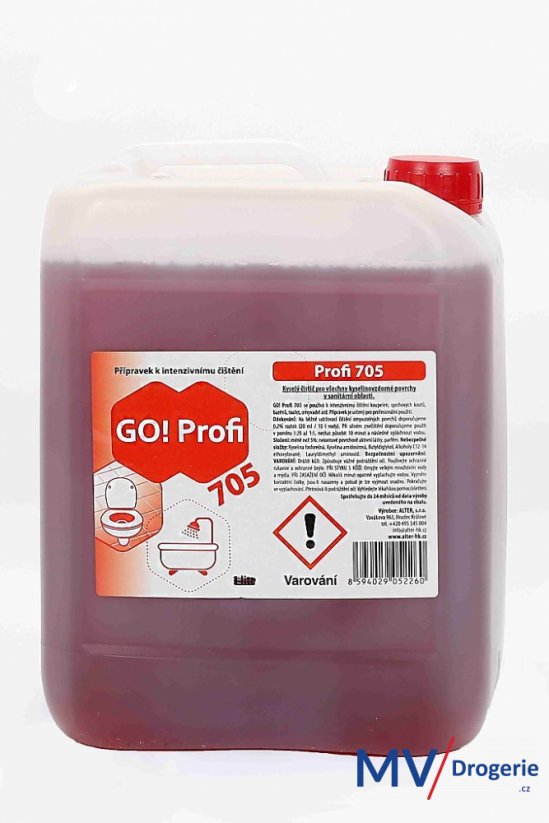Sanitární čistič Go! profi 705, 5l