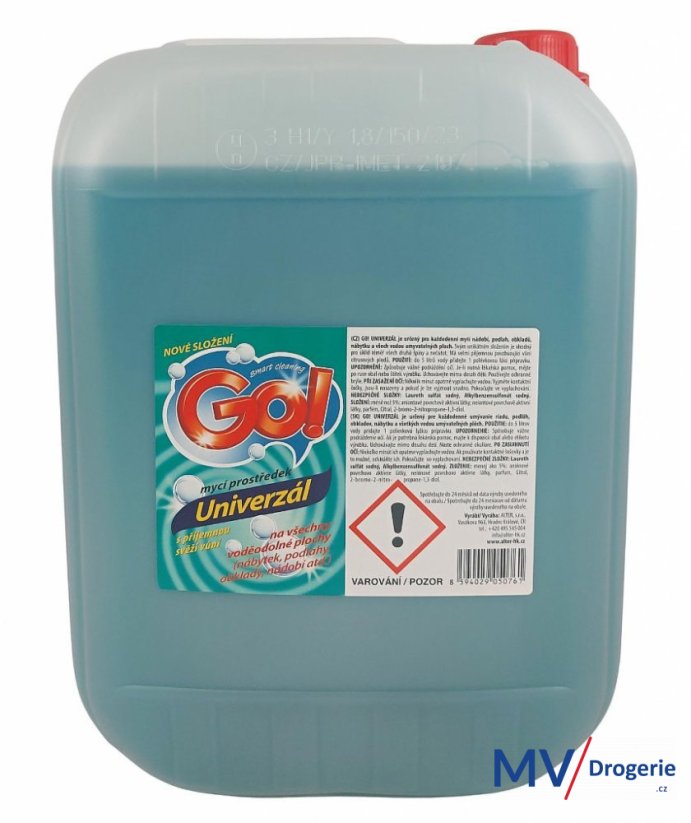 Univerzální prostředek Go! univerzál 10 l