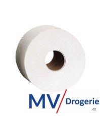Toaletní papír dvouvrstvý, 23 cm, 100% celuloza,180 m, 6 rolí/balení