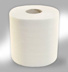 Papierové uteráky v roliach dvojvrstvové MAXI, 100 m, 6 roliek/balenie