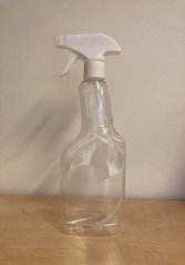 Plastová fľaša s rozprašovačom, 500 ml