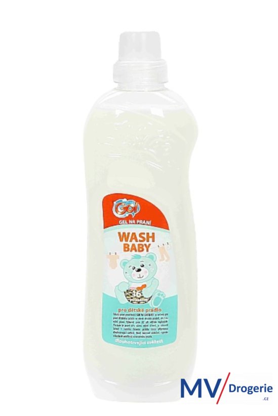 Prací gel Go! wash baby 1 l