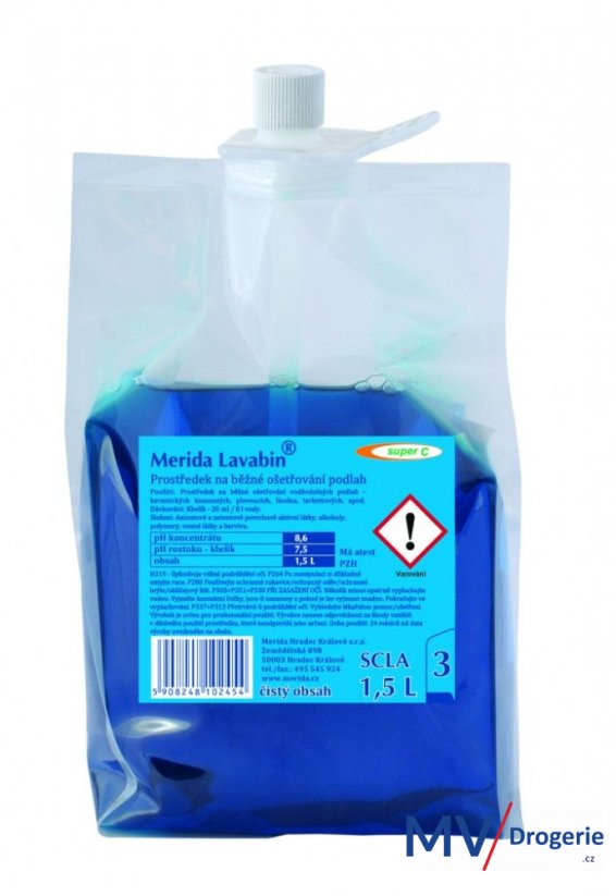 Prostředek na podlahy Merida LAVABIN Super C