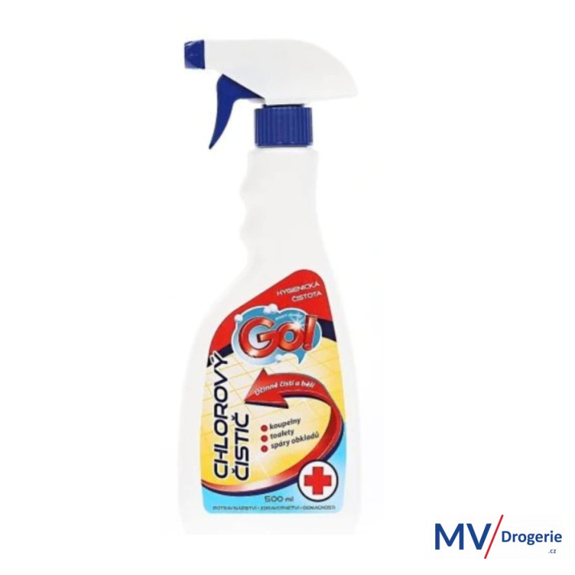 Chlorový čistič Go! 500 ml