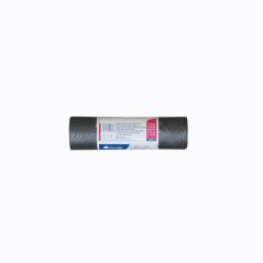 Vrecia na odpad MDPE, 19 mi, 70x100 cm, jednovrstvové, 120 l, zaťahovacie 10 ks/balenie