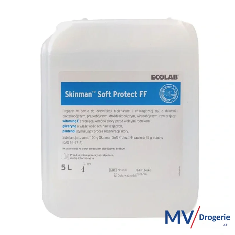 Dezinfekce na ruce Skinman Soft Protect FF 5l