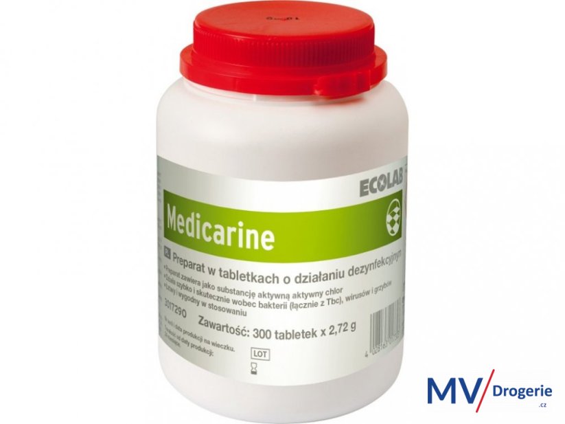 Dezinfekční přípravek ve formě tablet Medicarine 300 ks