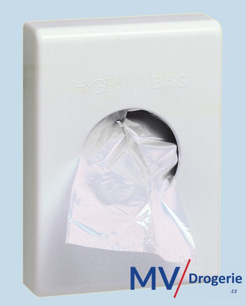 Zásobník na hygienické sáčky ITALIC , bílý plast