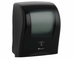 Bezdotykový podávač papierových uterákov v roliach automatický MAXI MERIDA ONE, čierny