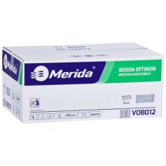 Papírové ručníky jednotlivé, skládané OPTIMUM, dvouvrstvé, 23 x 21cm, 3200 ks