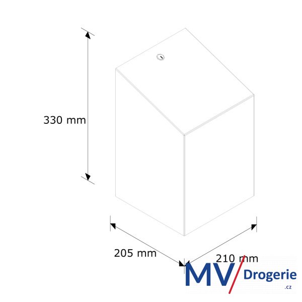 Zásobník na papierové uteráky v rolkách STELLA lesk