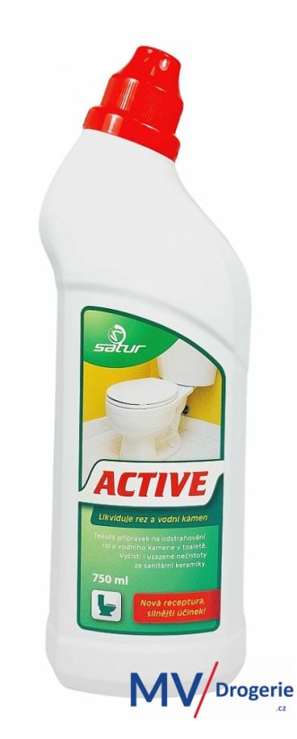 Prostředek na rez a vodní kámen Satur active 750 ml