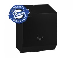Mechanický podávač papierových uterákov v roliach MERIDA STELLA MAXI, nerez, čierna