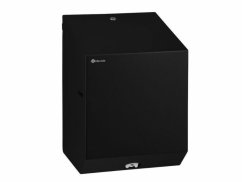 Zásobník na rolky papierových uterákov alebo toaletného papiera STELLA MINI FLEXI nerez, čierna