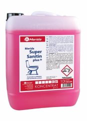 Čistící prostředek na mytí WC Merida SUPER SANITIN Plus 10 l