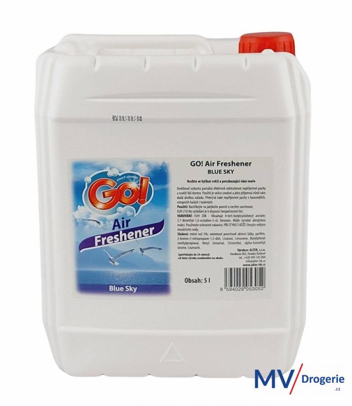 Osvěžovač vzduchu Go! air freshener blue sky 5  l