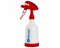 Plastová láhev s dvoustranným červeným rozprašovačem a odměrnou ryskou, Merida 360