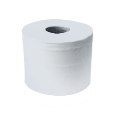 Toaletný papier dvojvrstvový, MERIDA FLEXI, 100% celulóza, výška 13,5 cm, priemer 18cm, 180 m, 12 roliek/balenie