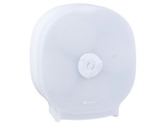 Zásobník na čtyři role toaletního papíru bez dutinky MERIDA Hygiene CONTROL, bílý