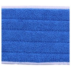 Mop z mikrovlákna na suchý zips, modrý, ECONOMY 45x40x13 cm