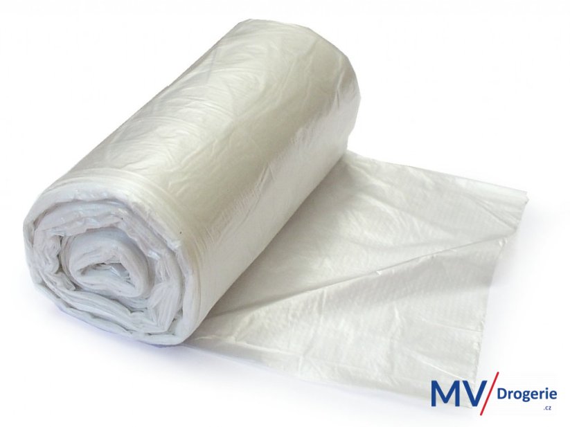 Odpadkové sáčky do koše 50x60, 30l, transparentní 50ks/role