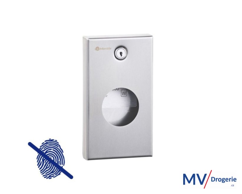 Zásobník hygienických sáčků MERIDA STELLA Anti-FingerPrint, nerez mat
