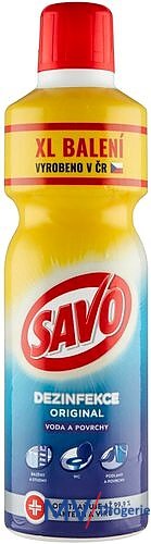 Dezinfekce povrchů Savo original 1,2 l