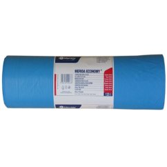 Pytle na odpad HDPE 19 mi, 70x110 cm,120 l, modré 50 ks/balení