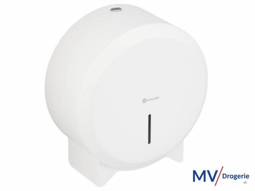 Zásobník na toaletní papír 19 cm MERIDA STELLA MINI nerez bílá