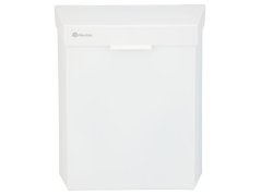 Kôš na sanitárny odpad MERIDA STELLA nerez, biela 4,5 l