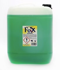Mycí prostředek na nádobí a úklid Fox citron 10 l