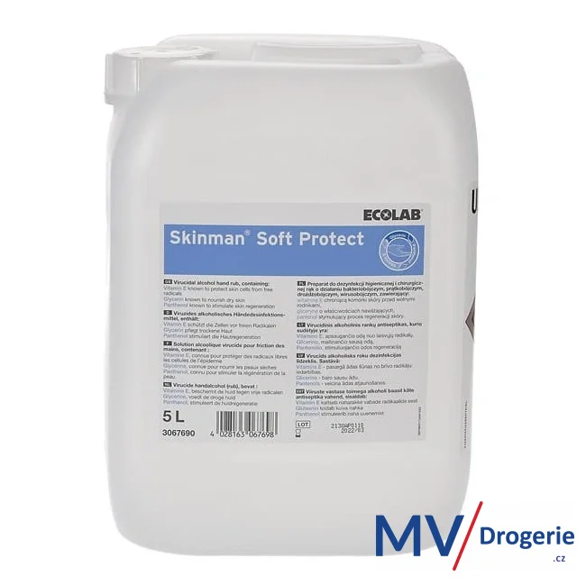 Dezinfekce na ruce Skinman Soft Protect 5l