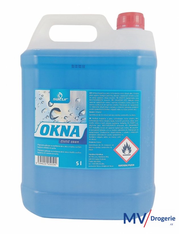 Čistič oken Satur 5 l