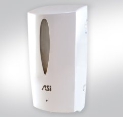 Dávkovač tekutého mýdla bezdotykový, AUTOMATIC 800 ml, bílý plast