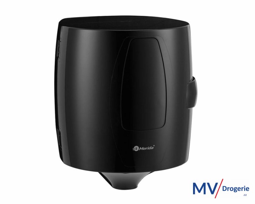 Zásobník na papírové ručníky v roli Merida ONE FLEXI, černý