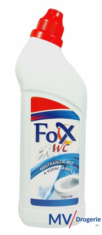 Čistič WC Fox 750 ml