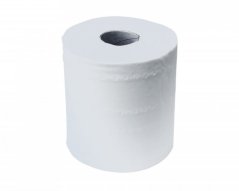 Toaletný papier dvojvrstvový MERIDA TOP FLEXI biely, dĺžka 100 m, 12 roliek