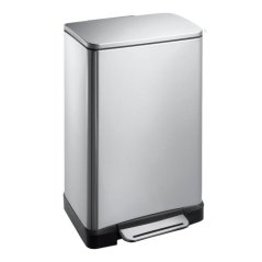 Koš nášlapný obdélníkový CUBE 40 l matový